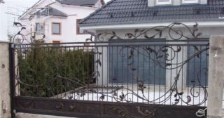 Купить откатные ворота кованые Рузаевка, цена от 2743 руб.