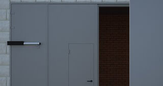 Купить противопожарные ворота под ключ Рузаевка, цена от 5740 руб.