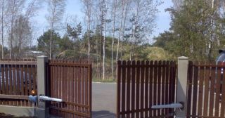 Купить распашные ворота из штакетника Рузаевка, цена от 2692 руб.
